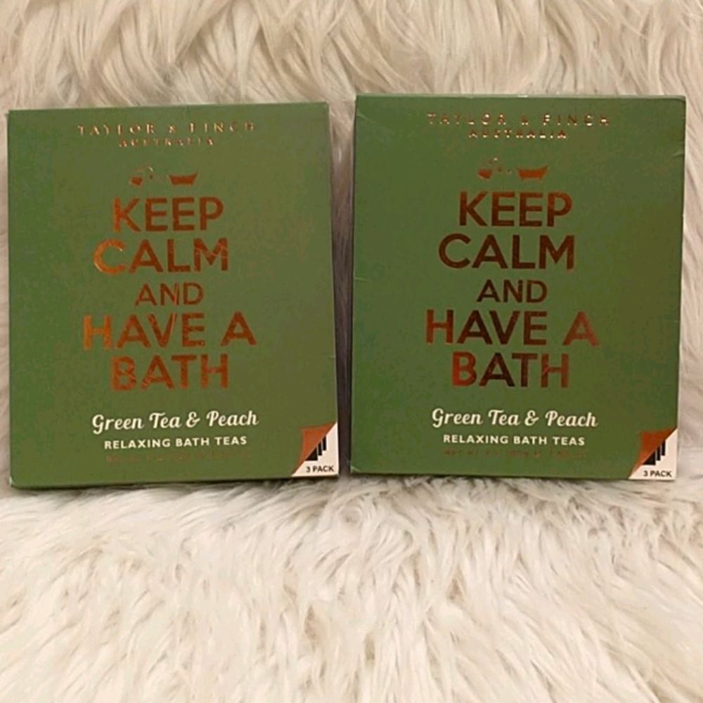 2 boxes of Taylor & Finch relaxing bath